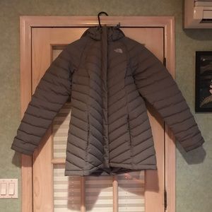 Gray North Face 550 Jacket